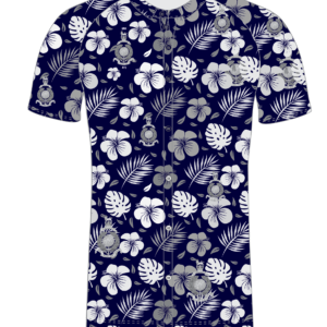 RMA SOCIAL SHIRT - NAVY FLORAL