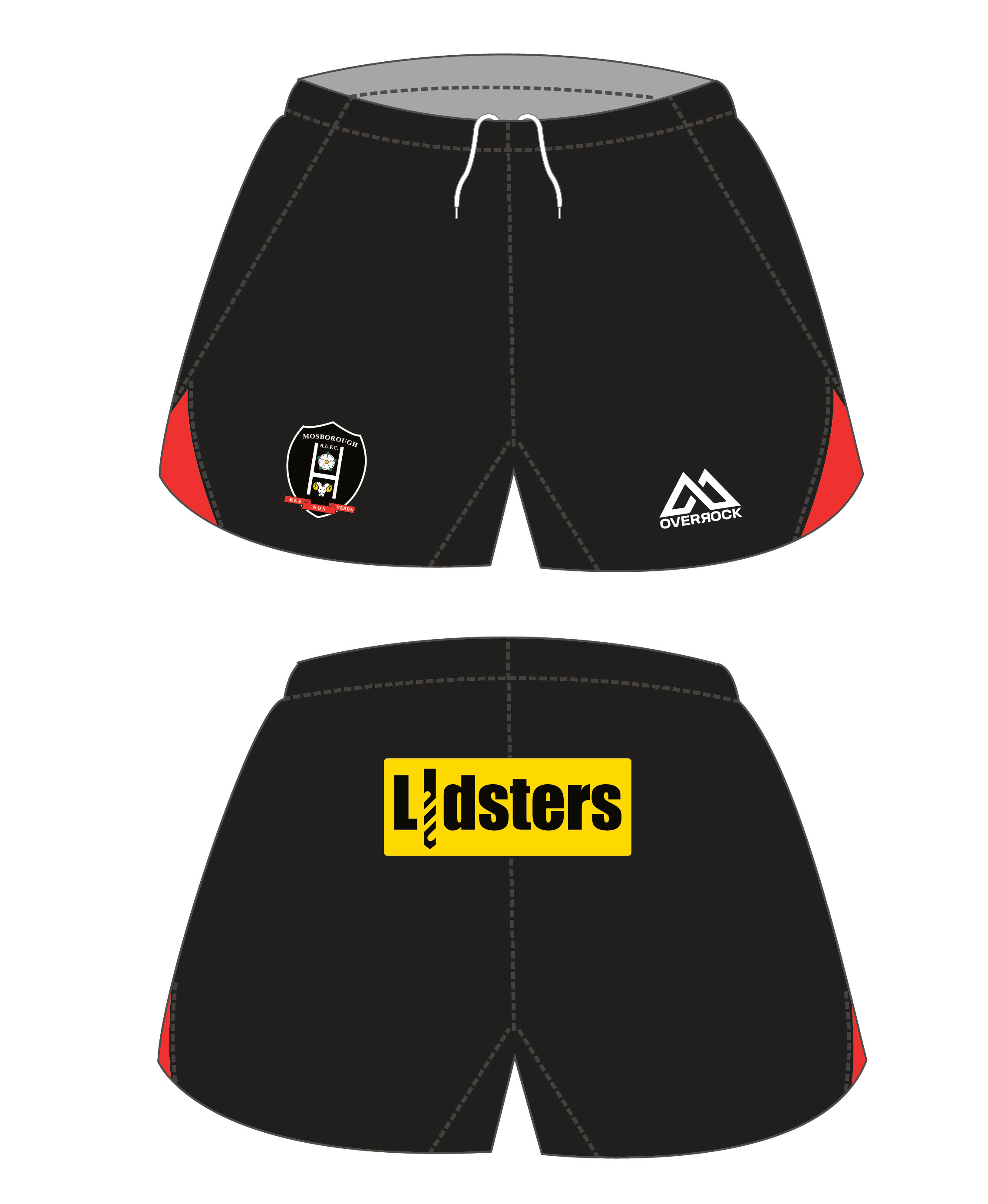 Sublimated Rugby Shorts